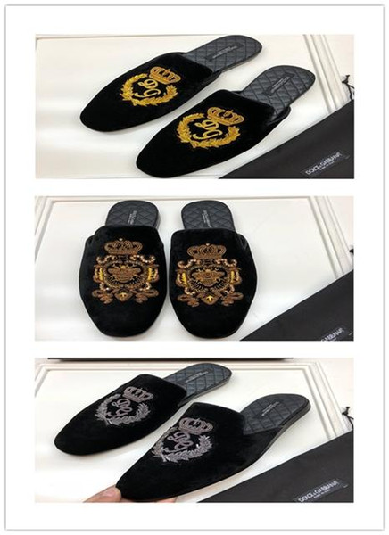 High Quality Summer Men Leather Slippers Luxury Real Leather Brand Comfortable Causal Men Slippers Size 38-44