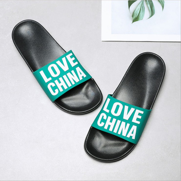 2019 new sandals and slippers men's summer non-slip indoor home bathroom fashion flip flops beach slippers size 36 - 44