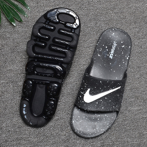 Wholesale Summer men Breathable Comfortable Slippers with air cushion Brand Designer Slides soft Sandals SIZE 40-45