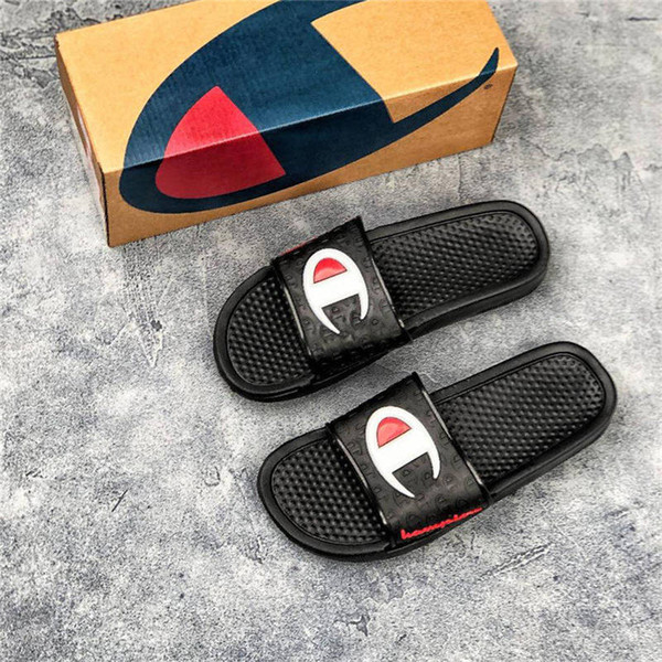 street style brand new fashion slippers for men high quality summer beach slides hotsale sandals size 40-45