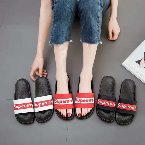 New fashion fashion slippers for sale outside summer wear couple fashionable men's and women's flat-bottomed, anti-skid fashion sup sandals