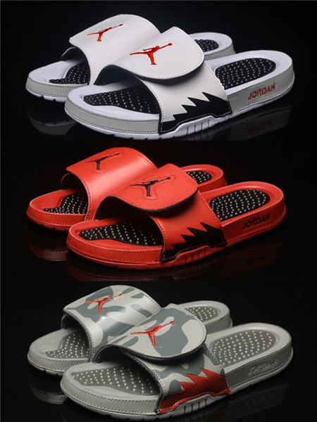 Designer Basketball Sneaker Slippers For Men 5s Hydro 5 Cool Grey slippers sandals Hydro Slides basketball shoes sneakers Glow size 40-46