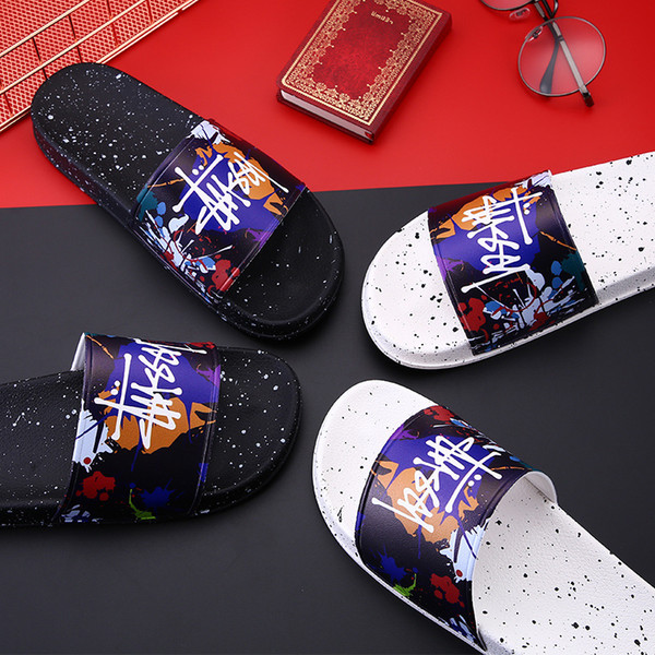 Designer Slippers New Brand Letters Desinger Slides Mens Flip Flops Summer Fashion