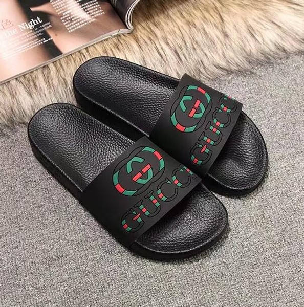 2018 mens and womens fashion causal slippers boys &girls tian/blooms print flower slide sandals unisex outdoor beach flip non-slip shoes