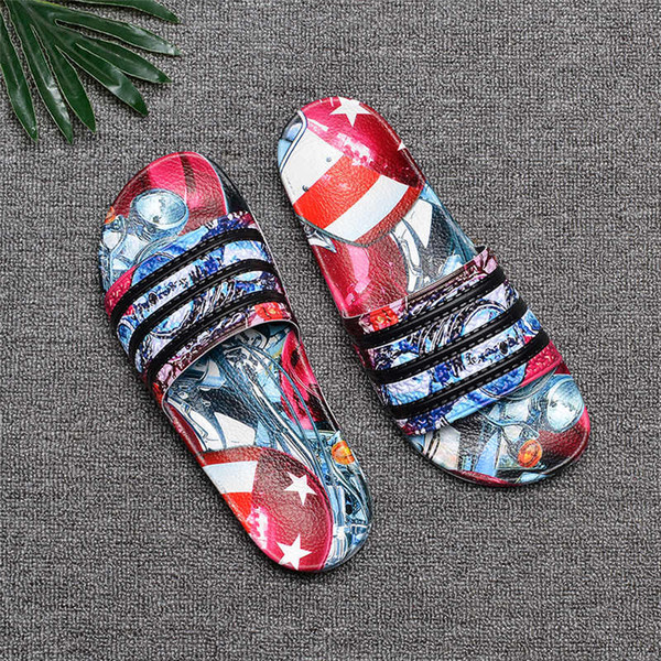 Summer Designer Slippers Male Scuffs Multicolor Luxury Sandals Sport Sandals Size 40-45