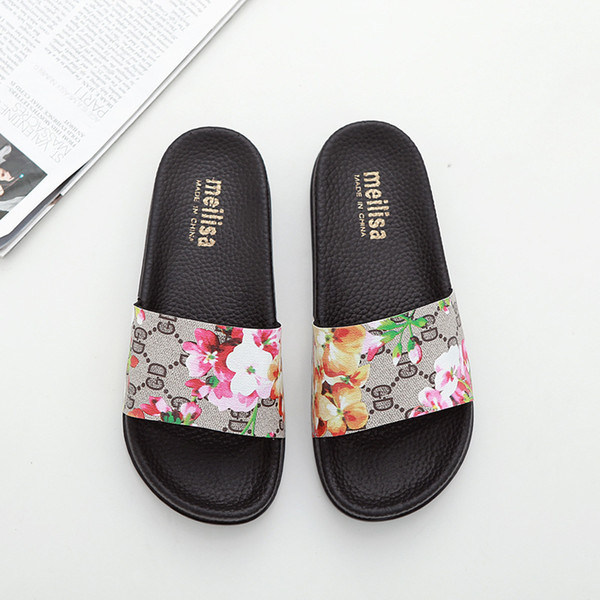 Fashion Slippers New GD Letters Stulish Slides Mens Flip Flops Summer 