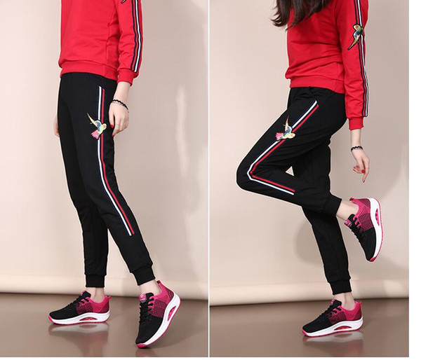 Hot Sale-ale ghost steps breathable trolling low to help airbag bottom dance dance shoes