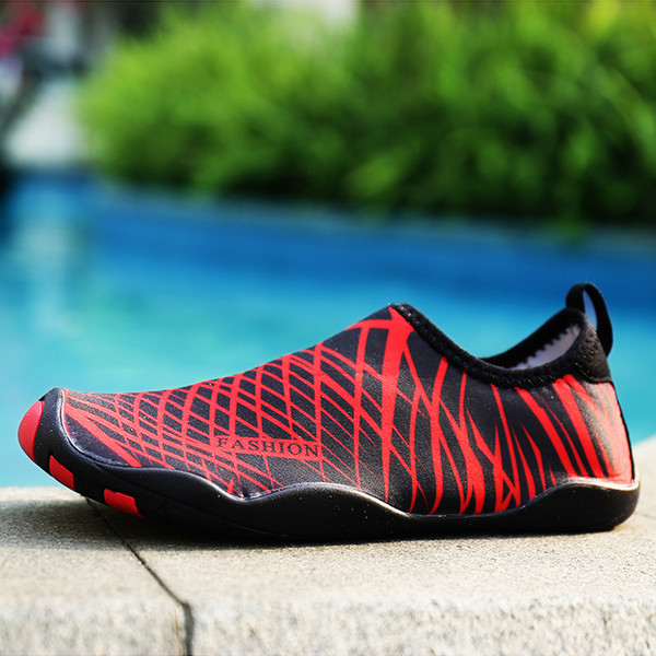 Hot Sale-Swimming beach shoes fitness yoga leisure sports running soft bottom related to the breathable quick-drying hiking men women