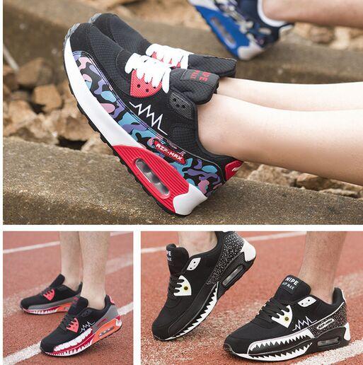 sneakers sports running shoes for woman and man big size walking jogging flats shoes Running shoes lovers shoes sneakers men casual shoes