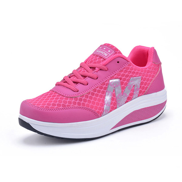 Fitness Shoes Women's swing Sport for Women Swing Wedges platform zapatos mujer trainers tenis feminino Toning Shoes