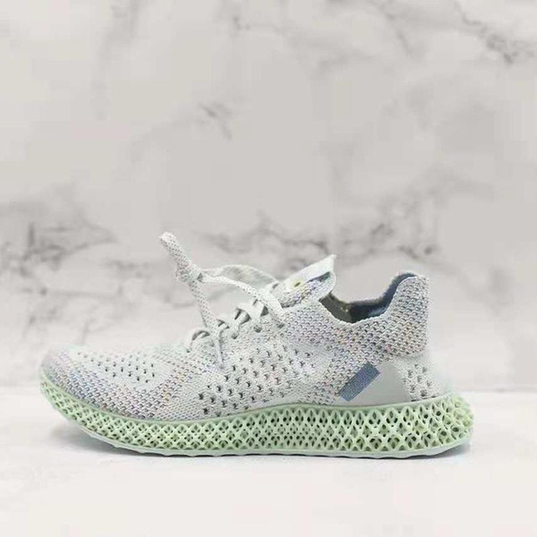 Futurecraft Alphaedge 4D LTD Aero Ash Print White B96613 Kicks Men Running Sports Shoes Sneakers Trainers With Original