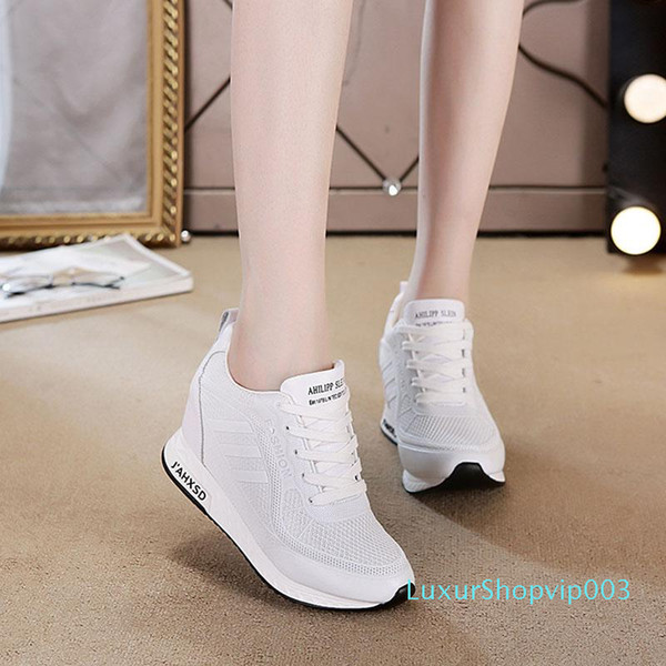 Hot Sale-shoes high quality spring and autumn new fashion casual sports wind slope with increased height single shoes