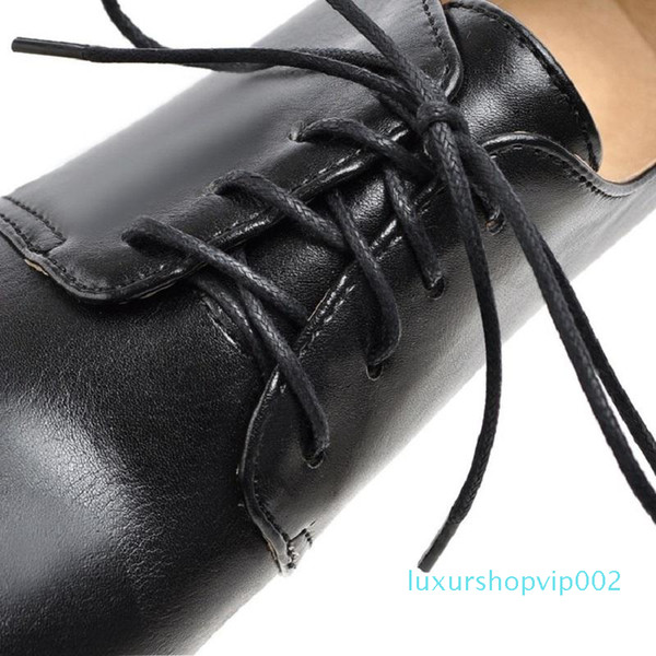 Hot Sale- Sliver Color Height Increasing Shoes for Woman Fashion Pointed Toe Lace Up Casual Shoes Women Platforms Wedges Size 34-43