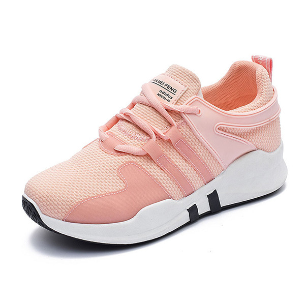 Height Increasing Shoes Women sneakers soft and comfortable women shoes sport new arriva lace-up breathable mesh women running shoes