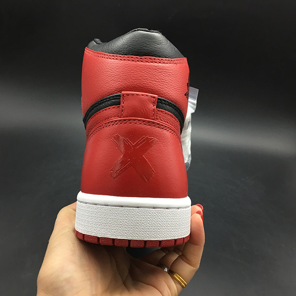 Air 1 High OG Banned Ban X 432001-001 1s I Kicks Men Basketball Sports Shoes Sneakers High Quality Trainers With Original Box