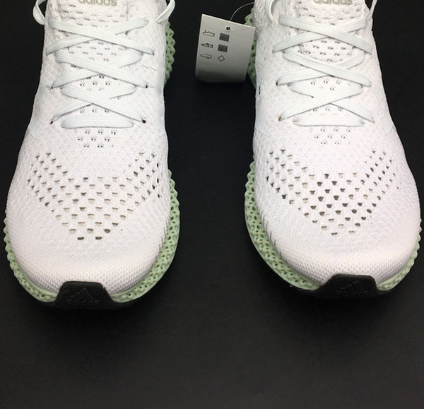 Futurecraft Alphaedge 4D LTD Aero Ash Print White BD7701 Kicks Men Running Sports Shoes Sneakers Trainers With Original Box US6.5-11.5