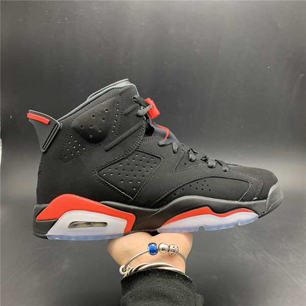 Air 6 OG Black Infrared 384664-060 Red 6s VI Women Men Basketball Sports Shoes Sneakers Good Quality Trainers With Original Box