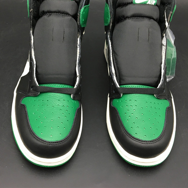 Air 1 High OG Pine Green 555088-302 1s I Kicks Men Basketball Sports Shoes Sneakers Best Quality Trainers With Original Box US7-13