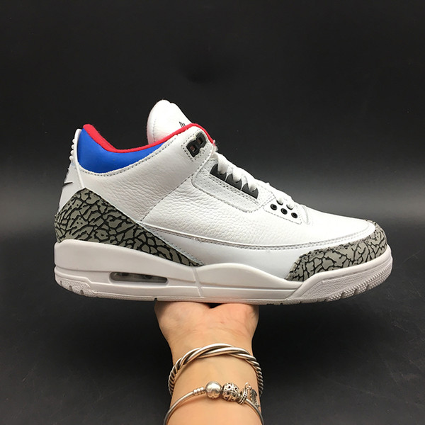 Air 3 Korea Seoul AV8370-100 3s III White Kicks Women Men Basketball Sports Shoes Sneakers Good Quality Trainers With Original Box