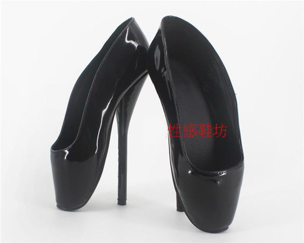 New Sex Toys Unisex Sexy BDSM Sm Game Play 18cm Heel Fetish Thigh High Bondage Shoes Heeled Maid Uniform Ballet Shoes