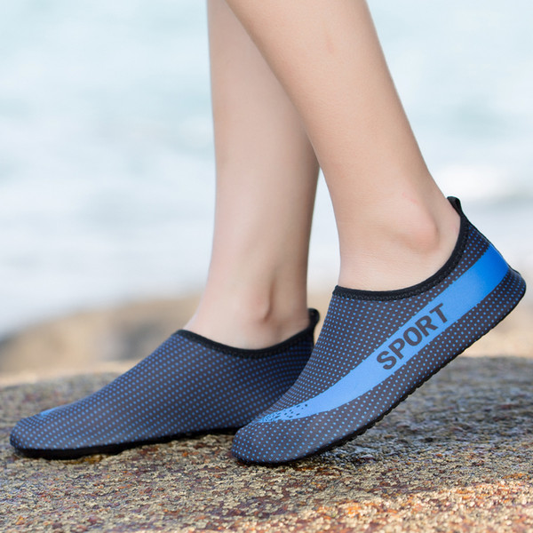 Women Men's Summer Outdoor Beach Shoes Slip On Barefoot Skin Socks Quick Drying Sneaker Shoes Swimming Pool Water Flats