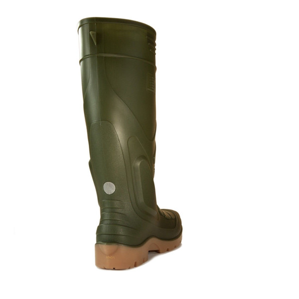 Hot Sale-NEW SAFETY GUMBOOTS RUBBER STEEL TOE GREEN 8-13 WATERPROOF HEAT RESISTANT