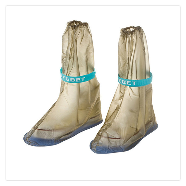 Portable Waterproof Anti-Slip Reusable Rain Shoe Covers Overshoes Rain Boots Cover Rain Gear Raincoats Accessories, Handiness