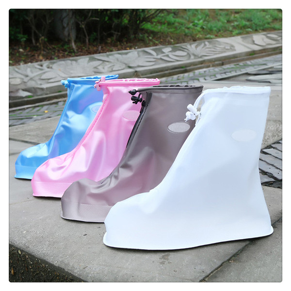 Waterproof Shoes Cover Reusable Rain Snow Boots Wear-resistant Slip-Resistant Overshoes Covers for Men And Women Safety