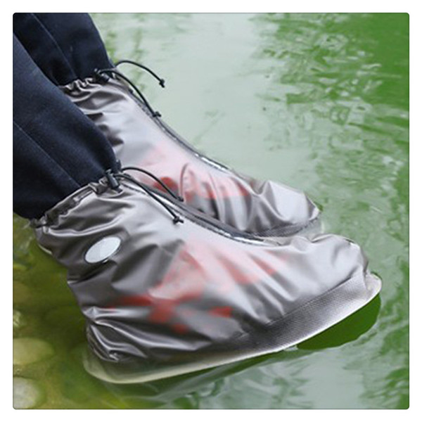 Waterproof Shoes Cover Reusable Rain Snow Boots Wear-resistant Slip-Resistant Overshoes Covers for Men And Women Safety