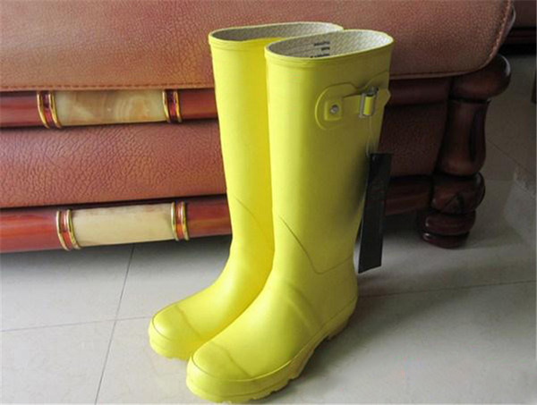 Womens Rainshoes Wellies Rain Boot Welly Waterproof Knee Boots Rainboots Rain Boots Glossy Matte Shoes Water shoes Outdoor Snow Boot