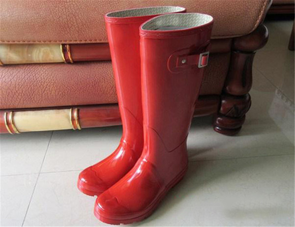 Fashion Ladies Hunting Knee Boot Rain Boots High Boots Waterproof For Women Outdoor Rain Shoes Snow Boots Size 35 36-42