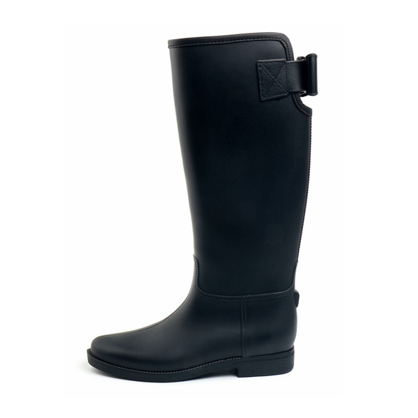 Ladies Tall Rain Boots Fashion Style Hot Sale Comfortable Non-Slip Outsole Women Riding Boots