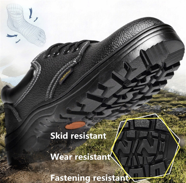 Safety Shoes Breathable Steel Toe Puncture Proof Outdoor Work Insualtion Shoes Welding Comfortable Summer Designer shoes