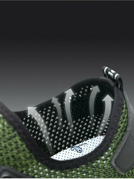 Hot Sale- Mens Steel Toe Cap Sports Outdoor Work Hiking Climbing Trail Breathable Shoes Protective Footwear Trainers Non-slip Ankle Boots
