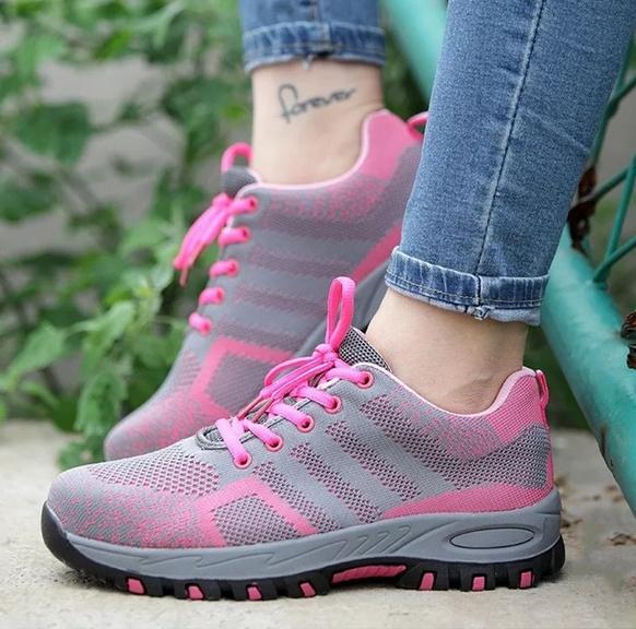 Hot Sale-Durable Breathable Protective Shoes Breathable Air Mesh Steel Toe Caps Work Safety Shoes Anti-Smashing Puncture Proof Shoes 35-40