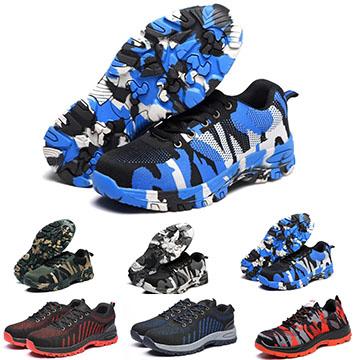 Durable Mens Womens Breathable Safety Shoes Economic Outdoor Industrial and Construction Steel Toes Puncture Proof Men Designer Work Shoes