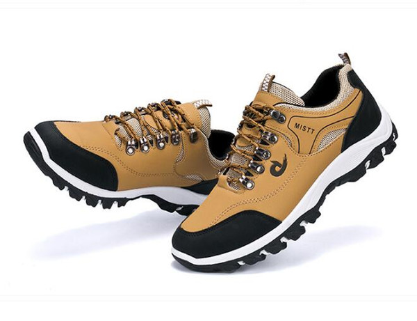 Spring and autumn breathable schoolboy is recreational shoe, non-slip safety shoes lace-up foot runs shoe, black travel shoe G1.55