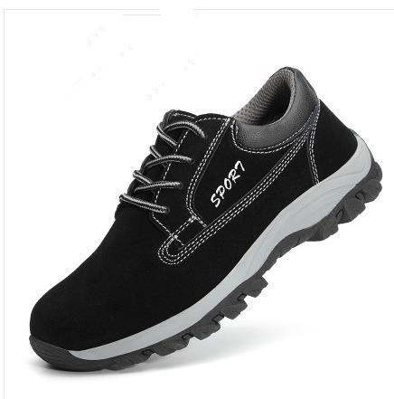 Men Work Safety Steel Toe Warm Breathable Men's Casual Boots Puncture Proof Labor Insurance Shoes For Anti-Smash 37--45