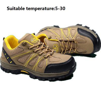 Fashion Men Work Safety Shoes Steel Toe Protective Footwear Breathable Safety Boots Men Safety Toe Casual Sneaker Big Size 36-45