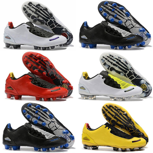 2019 New Arrival Mens Total 90 Laser I SE FG Football Shoes Top Quality Limited 2000 Black Yellow Athletic Fashion Soccer Cleats