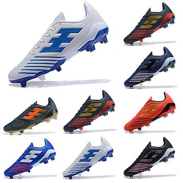 Predator Accelerator Football Boots Mens Electricity FG DB David Beckham Becomes 1998 98 Men Cleats Soccer Shoes Size 39-45