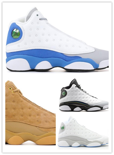 New 13s Mens Basketball Shoes Flint High quality Sneaker mBlue Wheat Outdoor Sports Trainer Altitude Green Barons Tenni Shoes