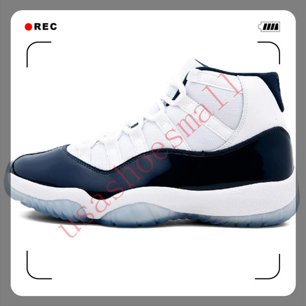 High 
8000
Quality 11 11s Cap And Gown Bred Concords Basketball Shoes Men Women 11 Space Jam 45 Gym Red 72-10 Sneakers