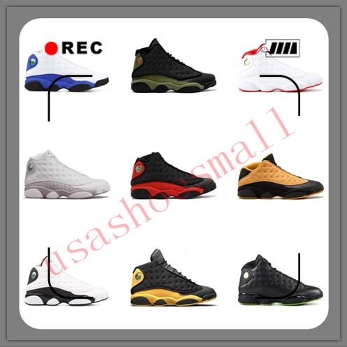 Classic 13 Mens Basketball Shoes Bred Chicago wheat XII Melo Class of 2002 Black Cat Altitude Brown CP3 home DMP sports sneaker shoes