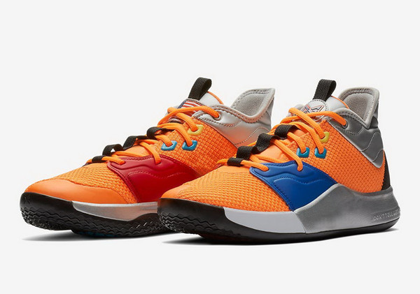 Top Quality PG 3 NASA shoes for sales free shipping 2019 Paul George Basketball shoe store With Box CI2666-800 US7-US12