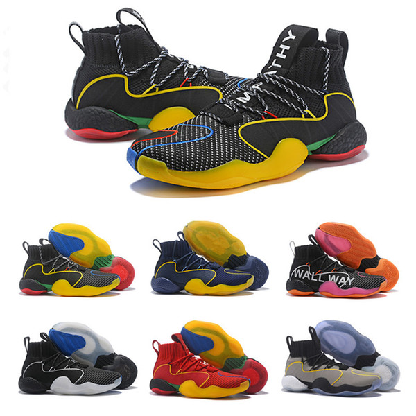 New Pharrell x Crazy BYW Gratitude Empathy Harden VIP Mens Basketball Shoes For High Quality Multicolor Designer Sneakers Size 40-46