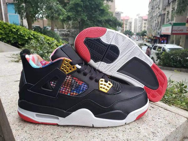 2019 New Arrival Jumpman 4 IV CNY Men's Basketball Shoes for Good quality 4s Chinese New Year Sports Sneakers Designer Trainers Size 40-47