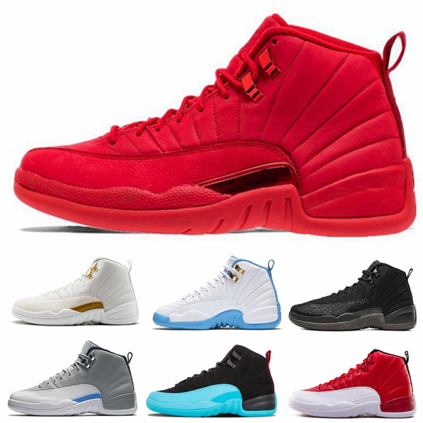 2019 New XII 12s High OVO Black Flu Game Playoffs Gym Red 12s Men Basketball Designer Running Psny 12 Shoes Sneakers Size 40-47