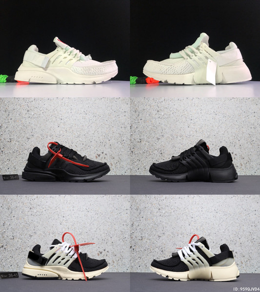 With box New black white moc black Presto 2 Mens Running Shoes Sneakers Women Fashion Athletic Sport Shoe Walking Outdoor Shoe