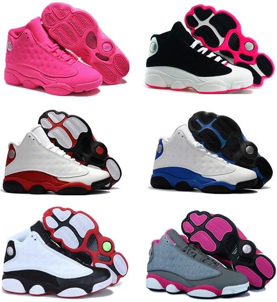 2018 new womens Basketball Shoes 13s Hyper Royal Bred Black True Red History Of Flight DMP Discount Sports Shoe Sneakers Black Cat